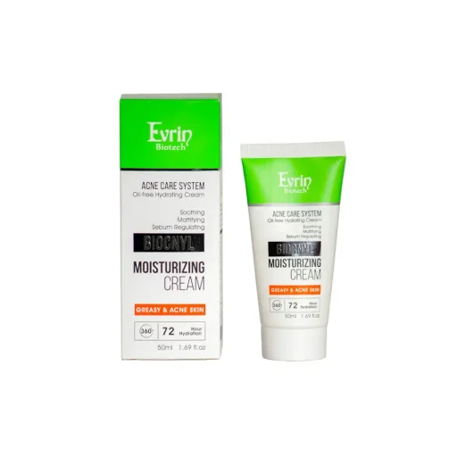 کرم مرطوبکننده فاقد چربی مناسب پوستهای چرب و دارای آکنه حجم 50 میل اورین