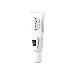 کرم لایه بردار مدل Timevit حاوی 15 درصد PHA حجم 50 میل ویتالیر