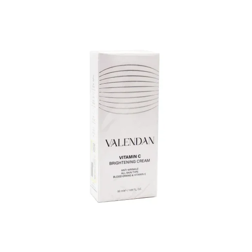 کرم روشنکننده و ضدچروک حاوی ویتامین C حجم 50 میل ولندان