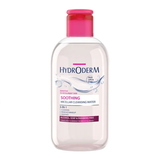 میسلار 3 در 1 صورت مناسب پوست حساس مدل Soothing حجم 250 میل هیدرودرم