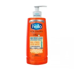 ژل شستشوی صورت مناسب پوست چرب و آکنه دار حجم 200 میل هلو فرش