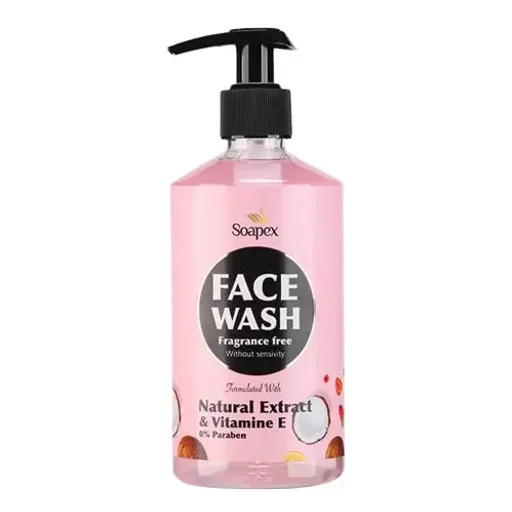 ژل شستشو صورت حاوی نارگیل مخصوص پوست معمولی حجم 350 میل سوپکس