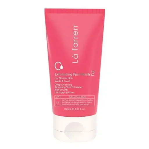 ژل شستشوی صورت مخصوص پوستهای معمولی حجم 150 میل لافارر