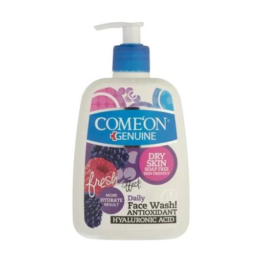 ژل شستشوی صورت مخصوص پوست خشک حجم 500 میل کامان