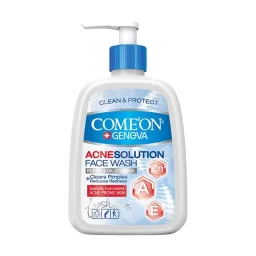 ژل شستشوی صورت مخصوص پوست دارای جوش حجم 500 میل کامان