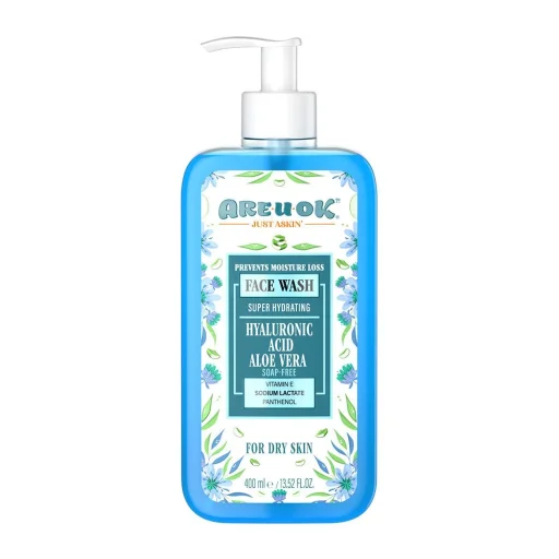 ژل شستشوی صورت مناسب پوست خشک حجم 400 میل آر یو اکی