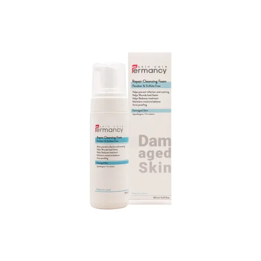 فوم شستشوی مناسب پوستهای آسیبدیده حجم 150 میل پرمانسی