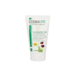 ژل شستشوی صورت مناسب پوستهای چرب و مختلط حجم 150 میل درمالاین