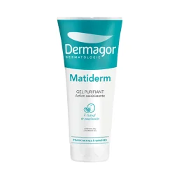 ژل پاک کننده مدل MATIDERM مناسب پوست چرب حجم 200 میل درماگور
