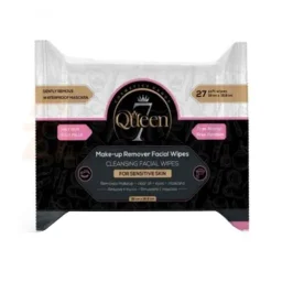 دستمال مرطوب آرایشی مناسب پوست حساس بسته 27 برگ سون کویین