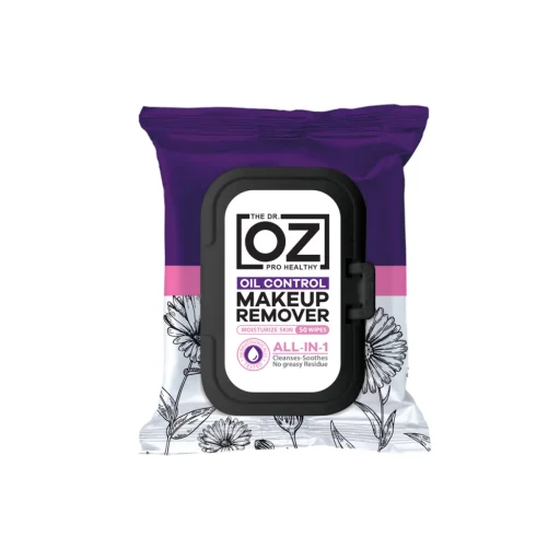 دستمال مرطوب آرایش پاککن مخصوص پوست چرب درب دار 50 برگ دکتر از