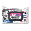 دستمال مرطوب آرایش پاککن مخصوص پوست خشک و نرمال درب دار 50 برگ نینو