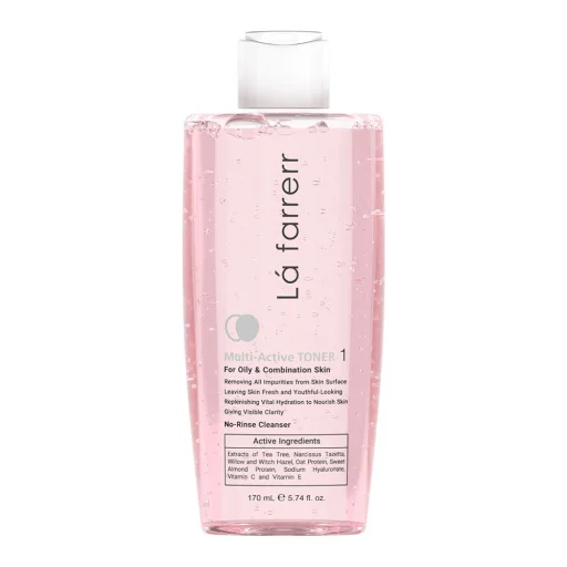 تونر مولتی اکتیو مناسب پوستهای چرب و مختلط 1 حجم 170 میل لافارر