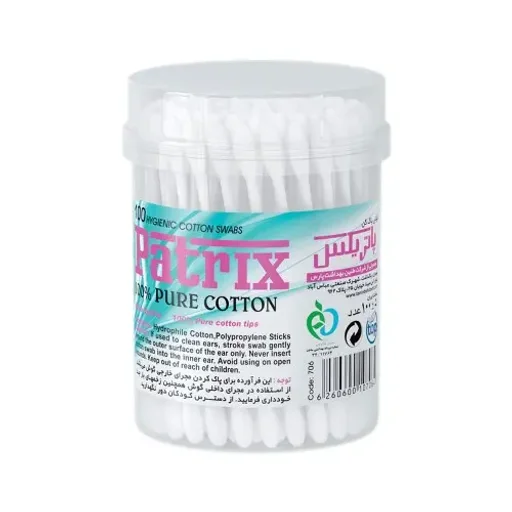 گوش پاککن 100 عددی پاتریکس