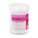 گوش پاککن گرد بسته 100 عددی دورکو