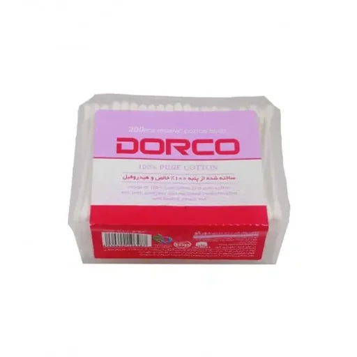 گوش پاککن مکعب بسته 200 عددی دورکو