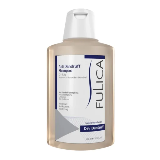 شامپو ضدشوره مخصوص شوره و پوست سر خشک حجم 200 میل فولیکا