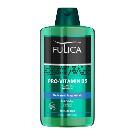 شامپو فاقد سولفات روزانه مناسب موهای حساس و شکننده حجم 400 میل فولیکا