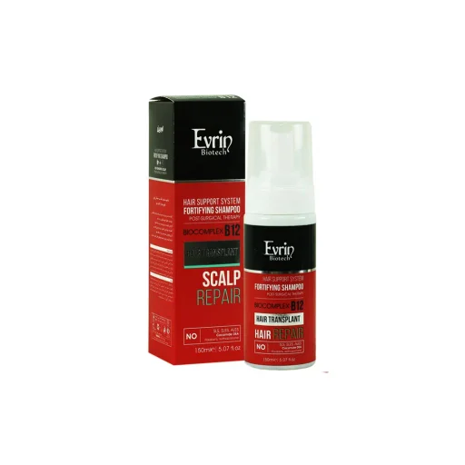 شامپو فوم بعد از کاشت مناسب موهای حساس حجم 150 میل اورین