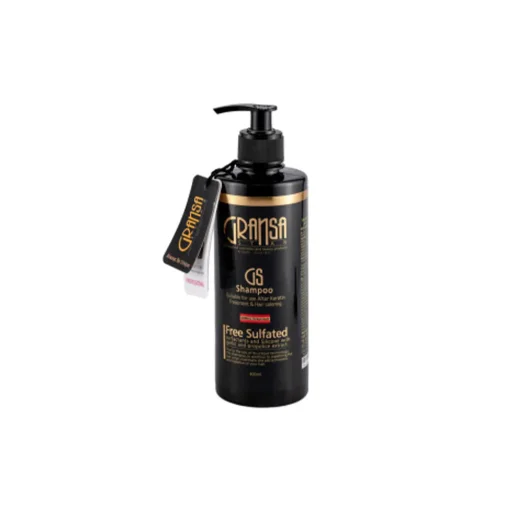 شامپو فاقد سولفات مناسب موهای نرمال تا چرب مدل Gs حجم 400 میل گرانسا