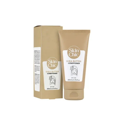 نرمکننده و ترمیمکننده مناسب موهای خشک حاوی عصاره شی باتر حجم 200 میل اسکین شیک