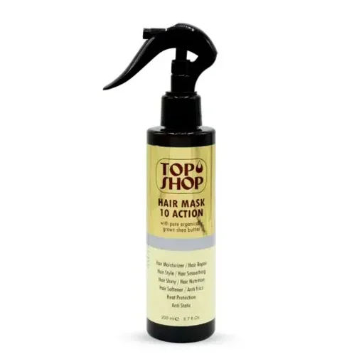 ماسک مو 10 کاره با آبکشی حاوی شی باتر حجم 200 میل تاپ شاپ