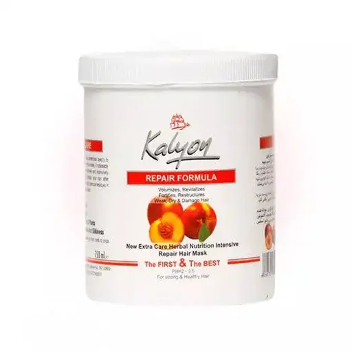 ماسک مو کاسهای با عصاره هلو حجم 750 میل کالیون