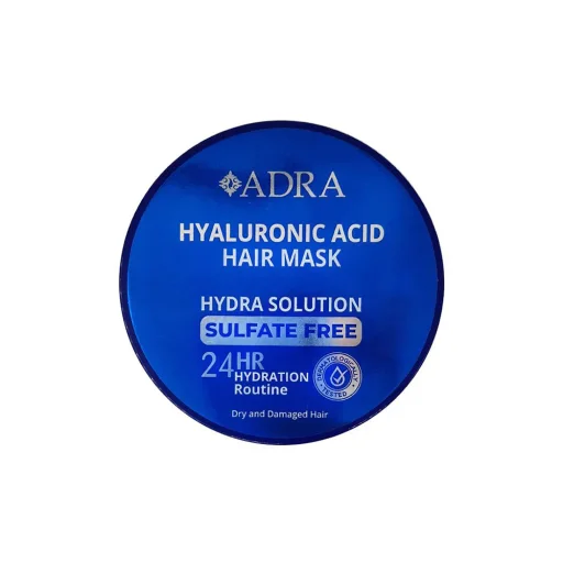 ماسک مو با آبکشی هیالورونیک اسید فاقد سولفات حجم 400 میل آدرا