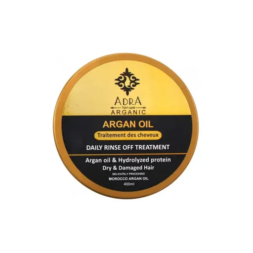 ماسک مو مغذی با آبکشی آرگان حجم 400 میل آدرا