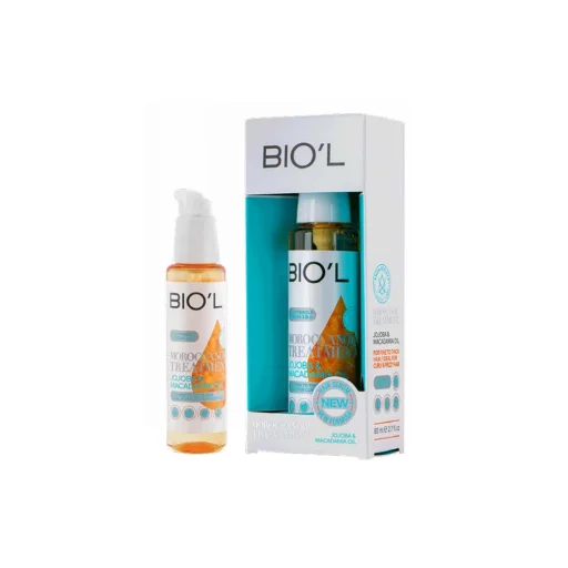 سرم درمانی مو حاوی روغن جوجوبا و ماکادمیا حجم 80 میل بیول