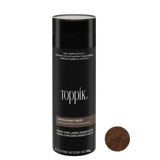 پودر پرپشتکننده مو کد 5 Medium Brown مدل 50 گرم تاپیک