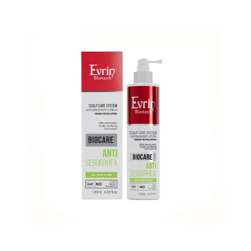 لوسیون کنترلکننده چربی مناسب کف سر چرب حجم 120 میل اورین