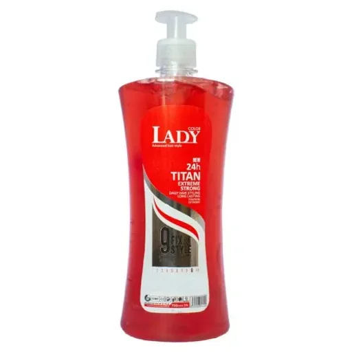 ژل مو پمپی مدل تیتان حجم 750 میل لیدی کالر