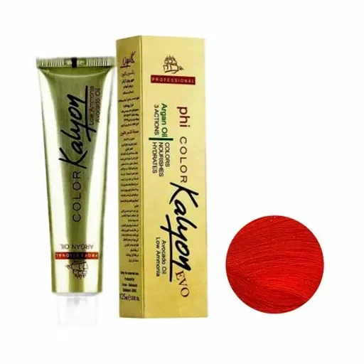 رنگ مو کد 55-0 (E16) رنگ واریاسیون قرمز حجم 15 میل کالیون