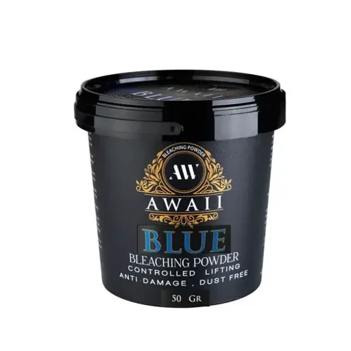 پودر دکلره آبی 50 گرم آوایی