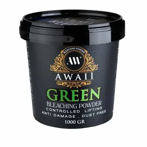 پودر دکلره سبز 1000 گرم آوایی