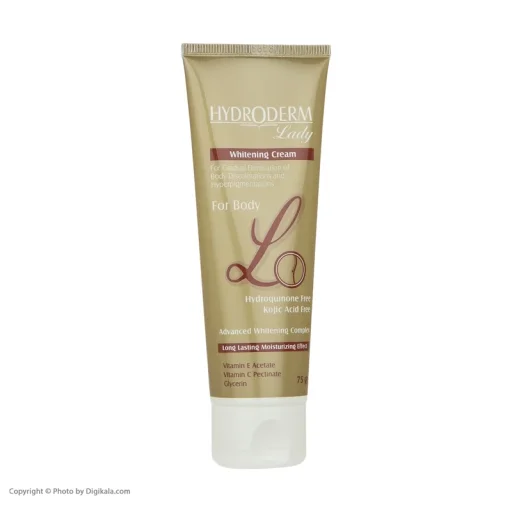 کرم روشنکننده بدن مخصوص بانوان مدل Lady حجم 75 میل هیدرودرم