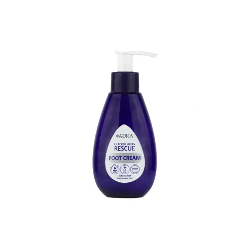 کرم مرطوبکننده و نرمکننده پمپی ترک پا حجم 150 میل آدرا