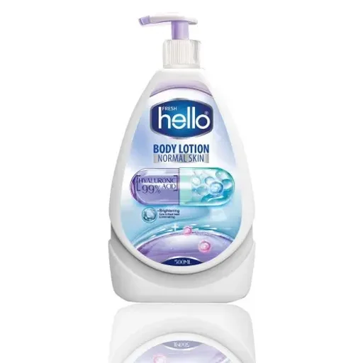 لوسیون بدن مناسب پوست نرمال و خشک حجم 500 میل هلو فرش