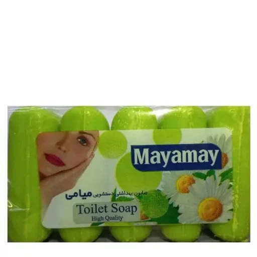 صابون دستشویی مدل بابونه بسته 5 عددی 75 گرم میامی