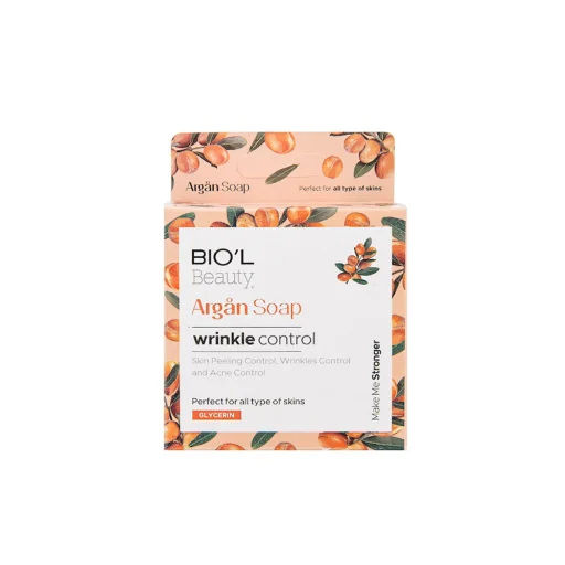 صابون آرایش پاککن گلیسرینه آرگان، پوستهای خشک و حساس 100 گرم بیول