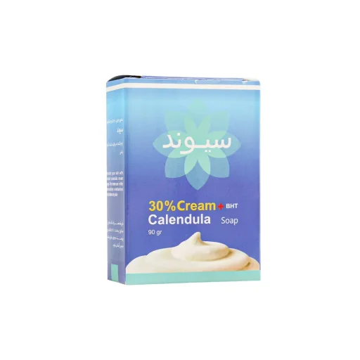 صابون کرمی حاوی 30 درصد کاندولا 90 گرم سیوند