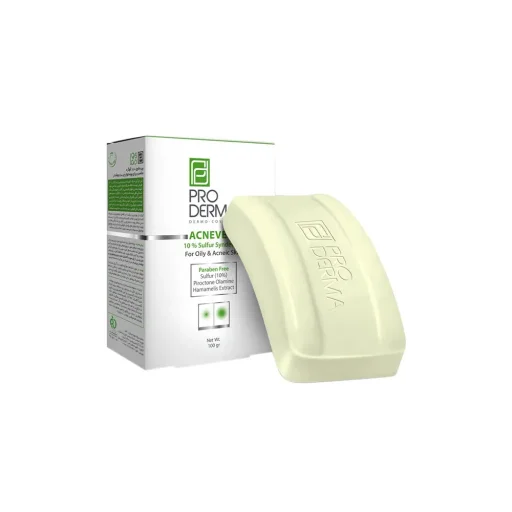 پن مناسب پوستهای چرب حاوی گوگرد 10 درصد 100 گرم پرودرما