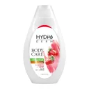 شامپو بدن کرمی با رایحه ماست و توت فرنگی حجم 500 میل هیدرودرم