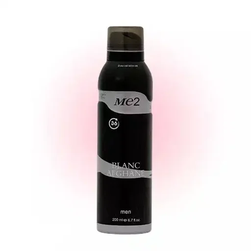 اسپری بدن مردانه مدل Black Afghan حجم 200 میل می تو