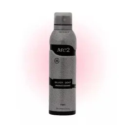 اسپری بدن مردانه مدل Silver Scent حجم 200 میل می تو