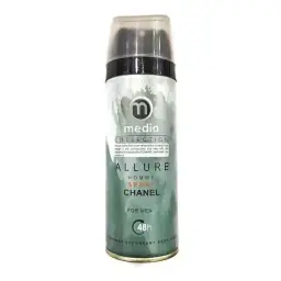 اسپری مردانه مدل Allure Sport Men حجم 200 میل مدیا