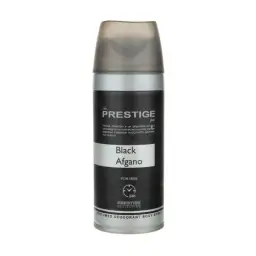 اسپری بدن مردانه مدل Black Afghan حجم 150 میل پرستیژ