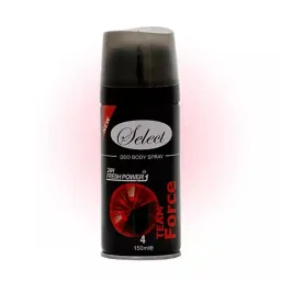 اسپری بدن مدل Team Force حجم 150 میل سلکت