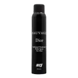 اسپری بدن مردانه مدل Sauvage Dior حجم 200 میل نایس